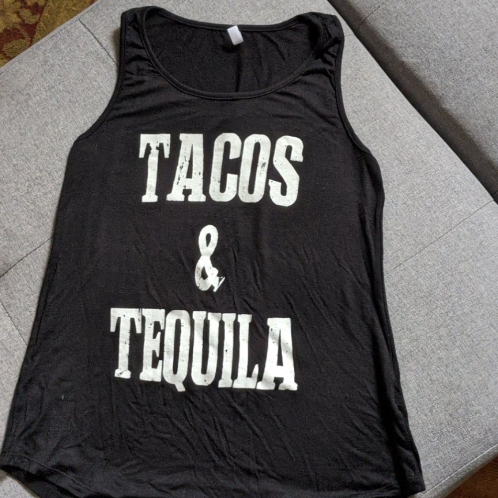 Black Tacos and Tequila tank
